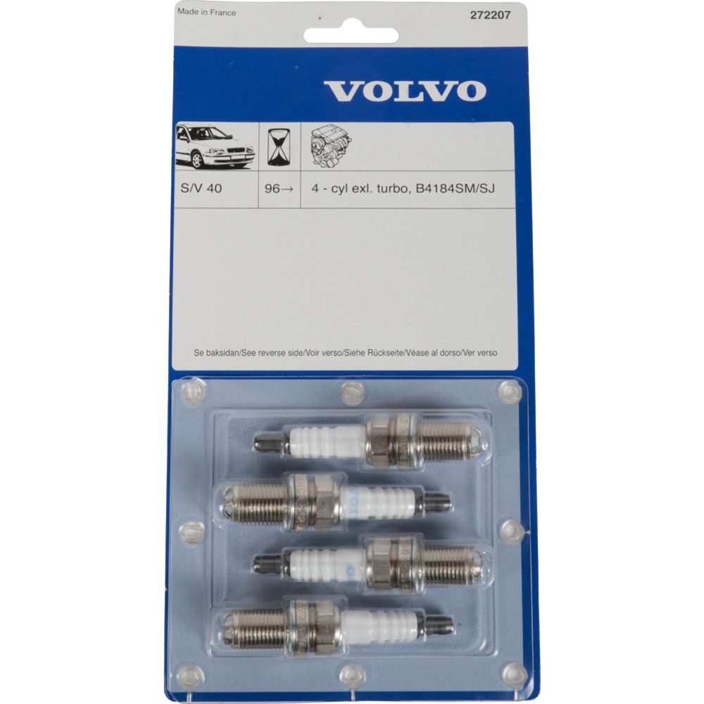 Sytytystulppasarja Volvo S/V40 -04 4 syl, ei Turbo alkuperäinen (4kpl/srj)