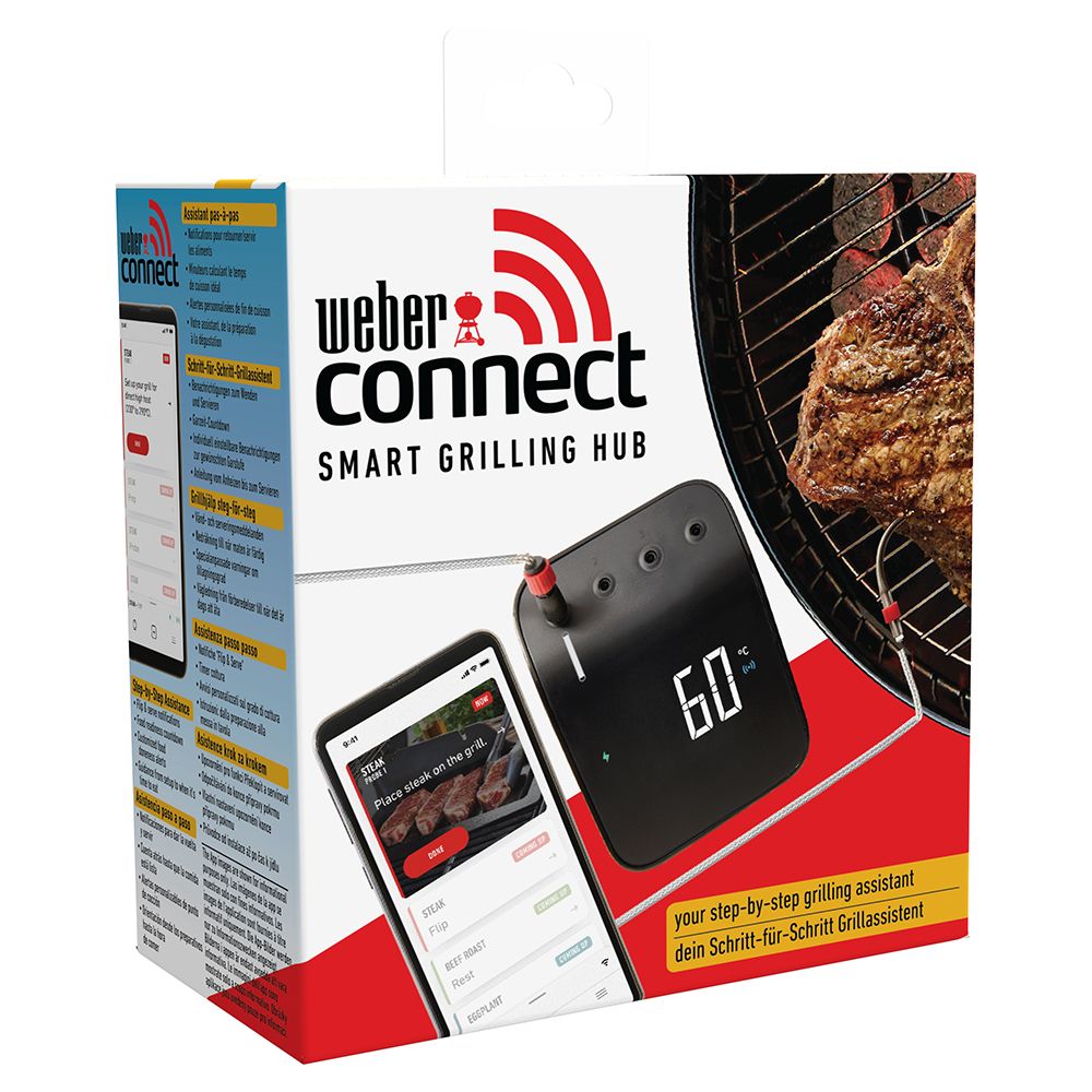Weber Connect Smart Grilling Hub lihatermomeeter