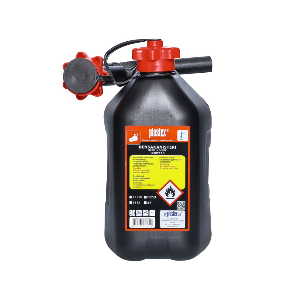 Plastex Varakanisteri musta 5 l