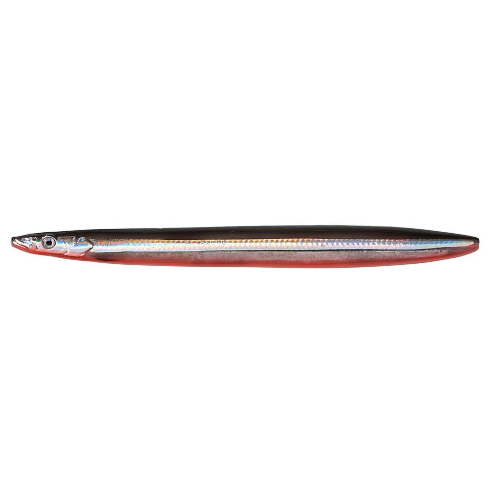 Savage Gear 3D Sandeel Pencil havsöringsdrag 12,5 cm 19 g Black/Red