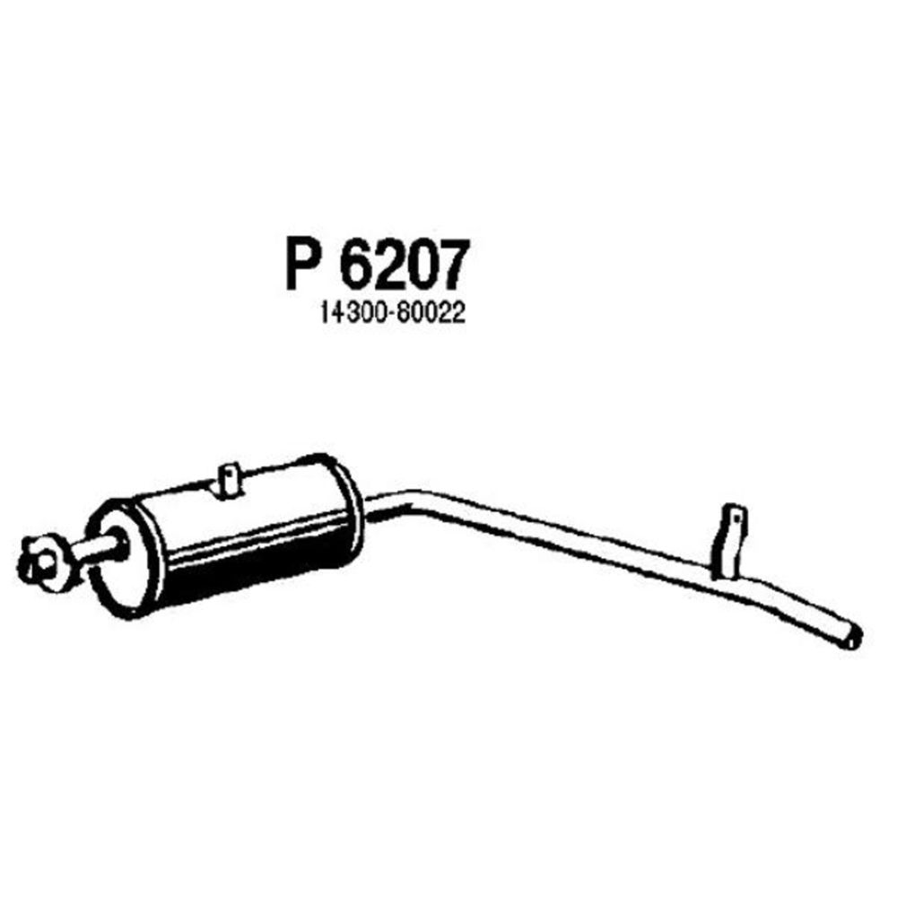 Keskiäänenvaimentaja 14-6207