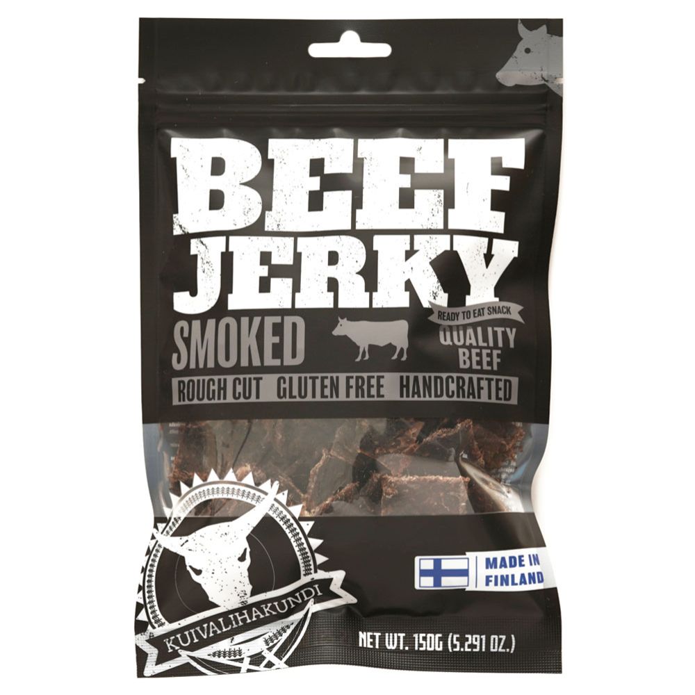 Kuivalihakundi Beef Jerky Smoked torkat kött 150 g