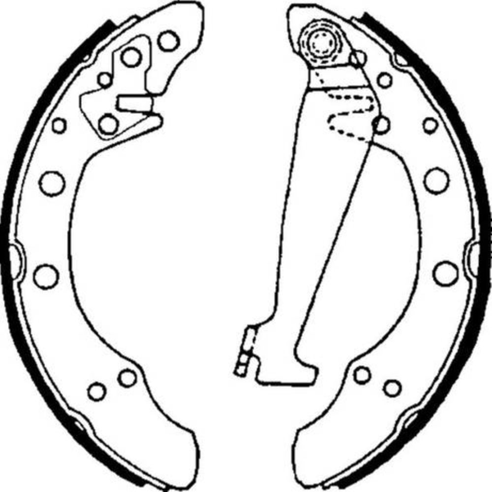 Bromsbackar, sats 22-3334