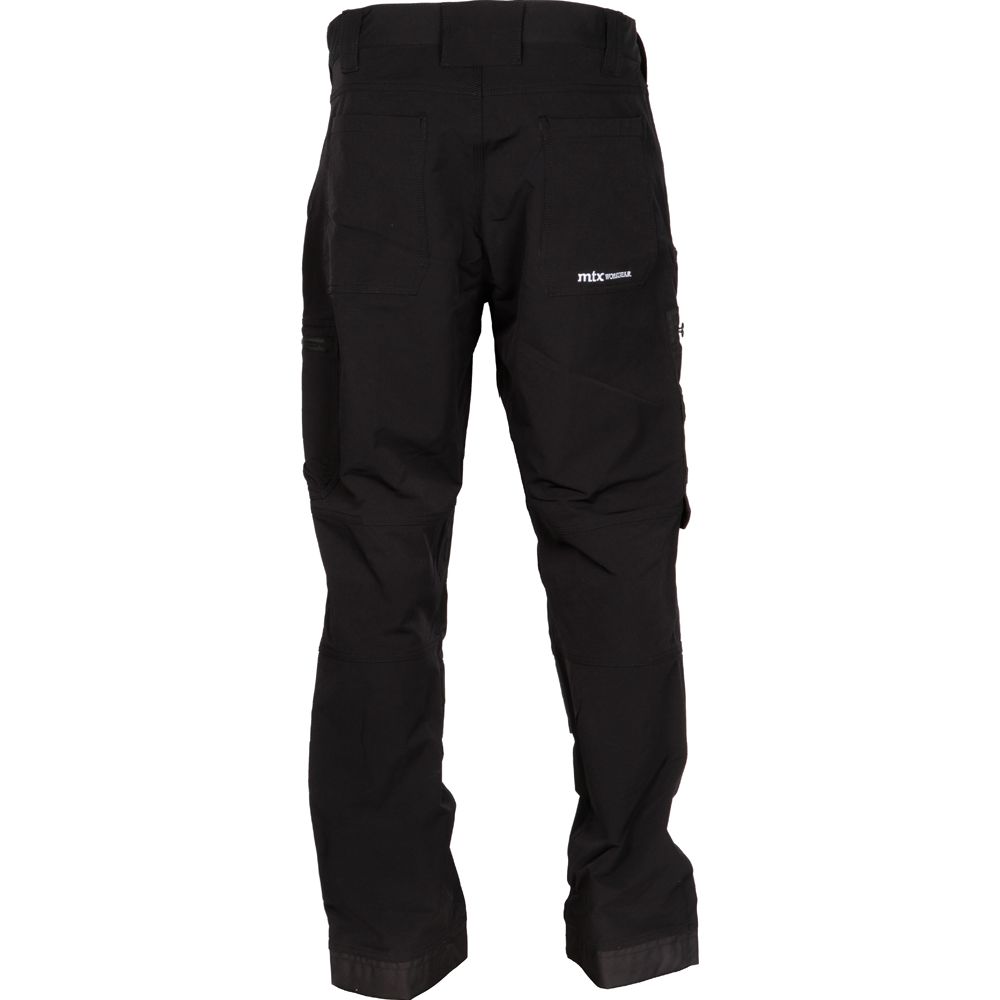 MTX Workgear reisitaskuhousut stretch musta