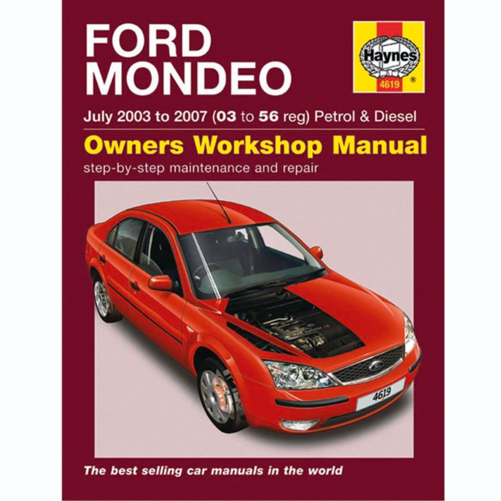Korjausopas Ford Mondeo 03-07 englanninkielinen