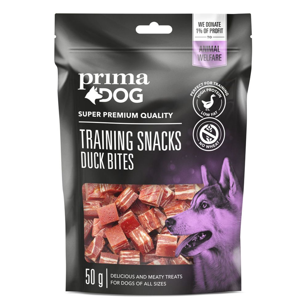 PrimaDog Training Snacks anka 50 g