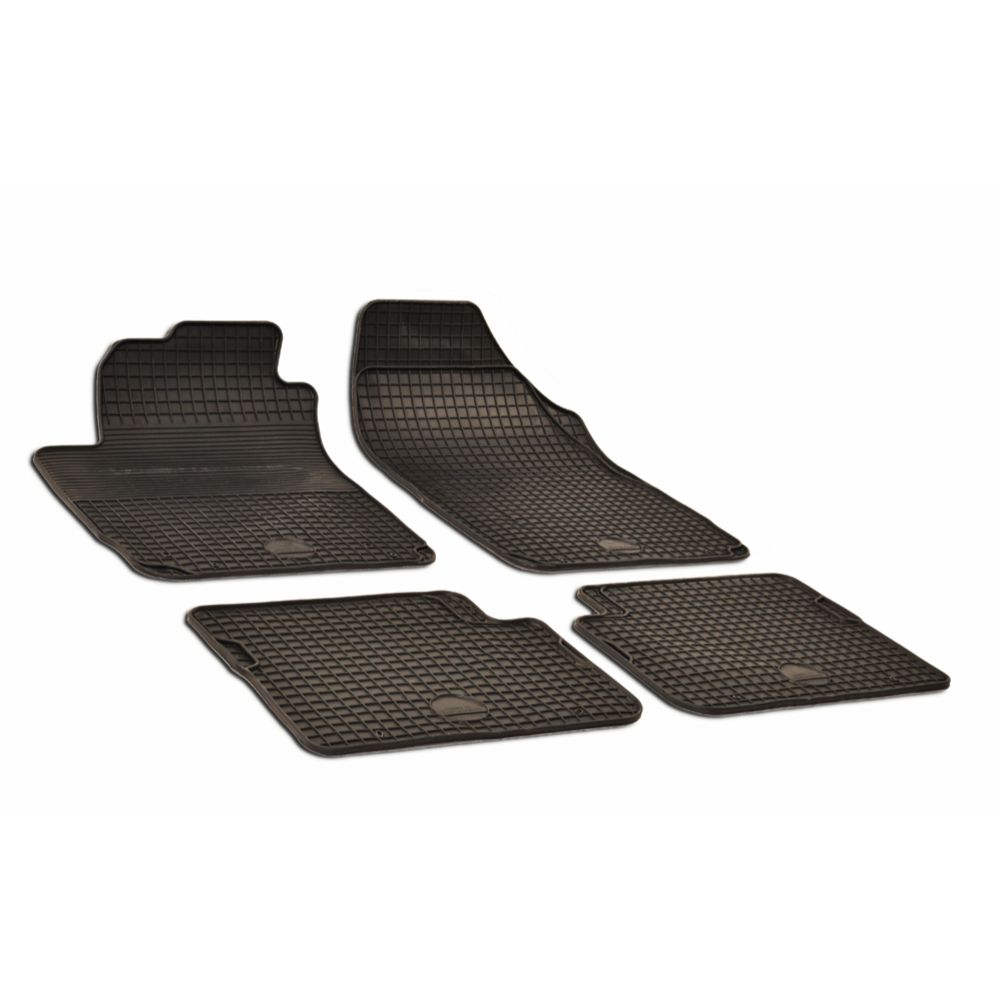 Kummimattide komplekt, Alfa Romeo Giulietta, Fiat Stilo, Fiat Bravo, Lancia Delta, must