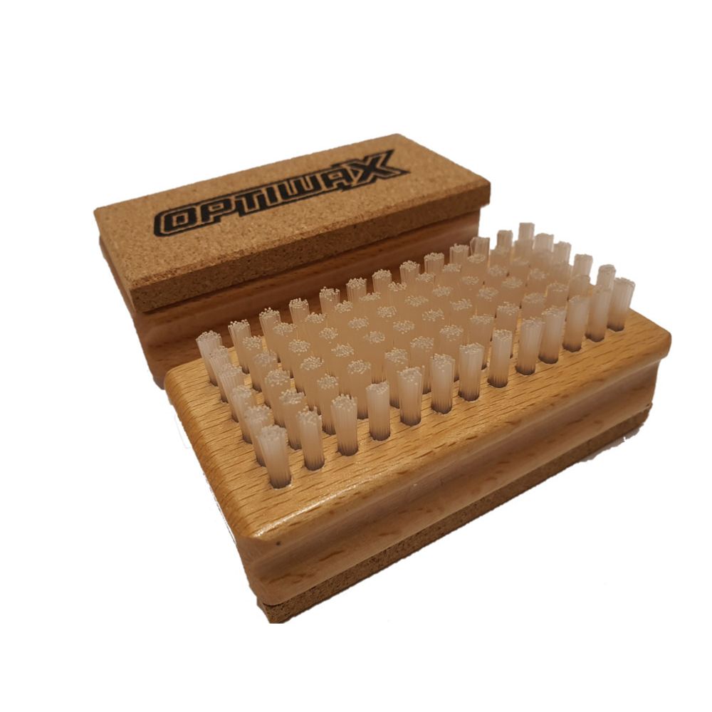 Optiwax nylon/korkkiharja