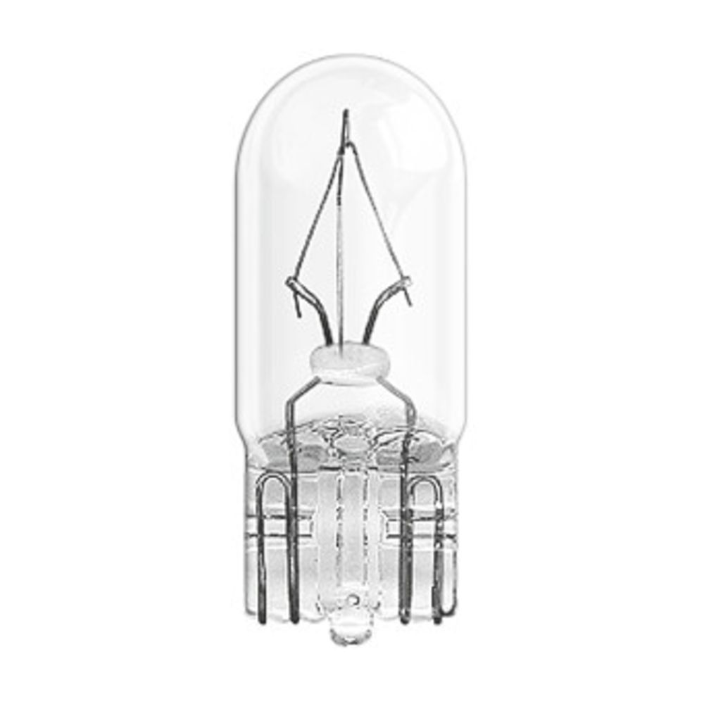 Osram Lasikantapolttimopari 12V 3W W3W (T10)