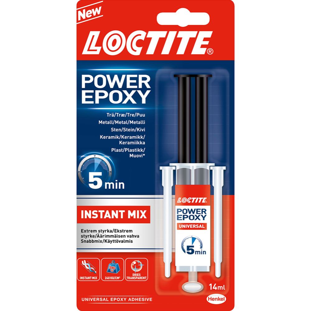 LOCTITE Power Epoxy Instant Mix epoksiliima 16g