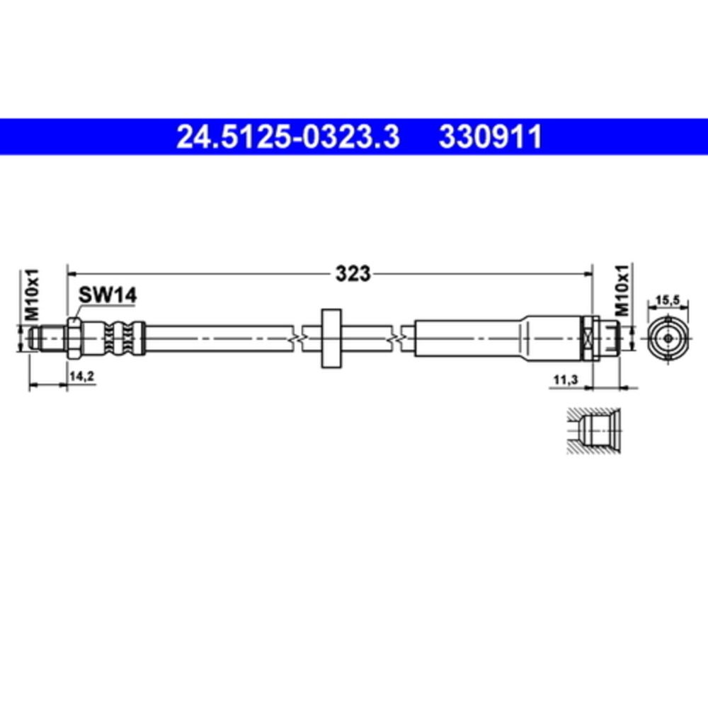 Bromsslang 23-3606