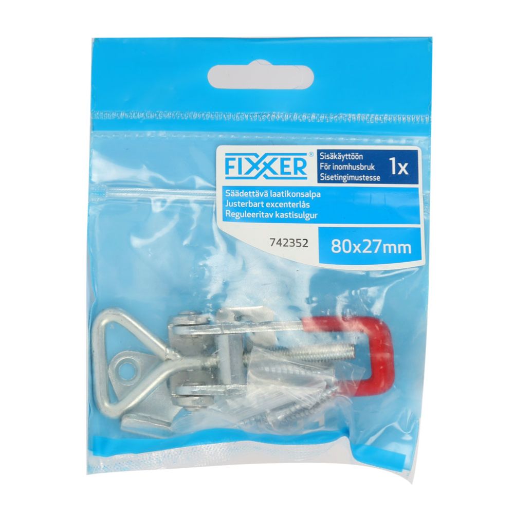 Fixxer® riiv sahtlile reguleeritav 80 x 27 mm