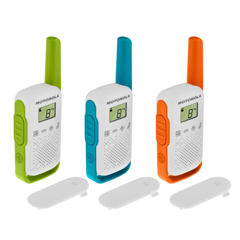 Motorola Talkabout T42 walkie talkie set 3-pack