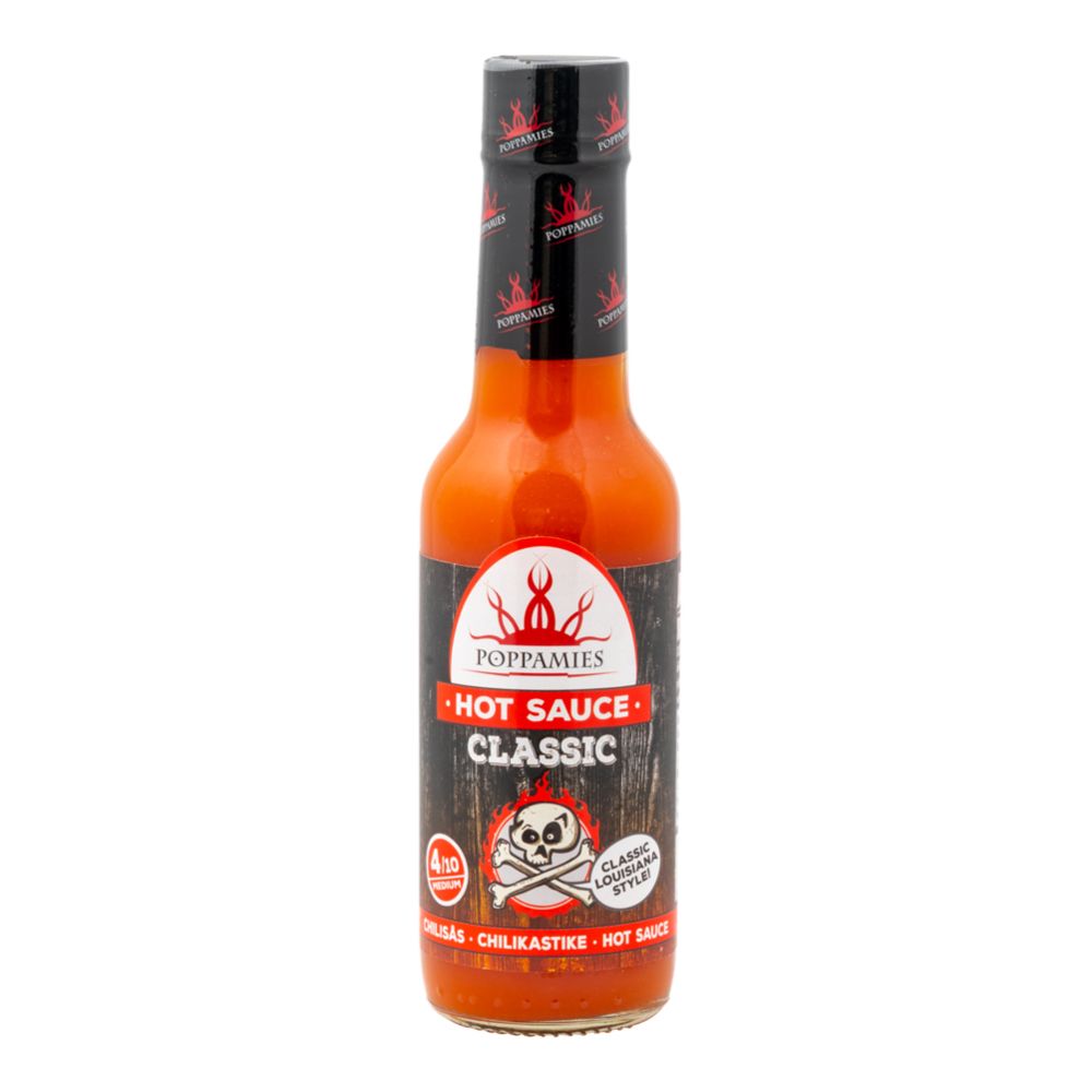 Poppamies Hot Sauce Classic chilisås 150 ml