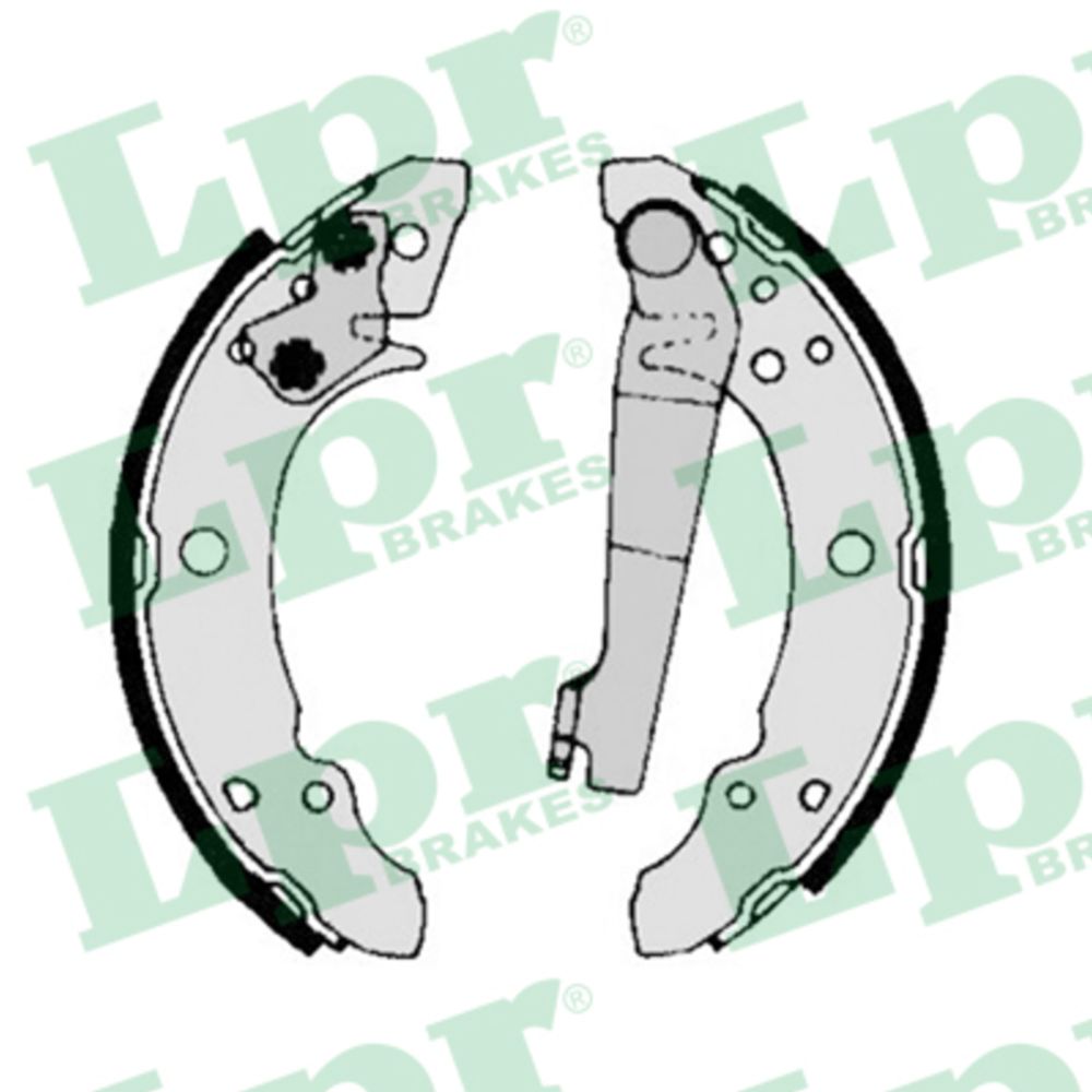 Bromsbackar, sats 22-3070