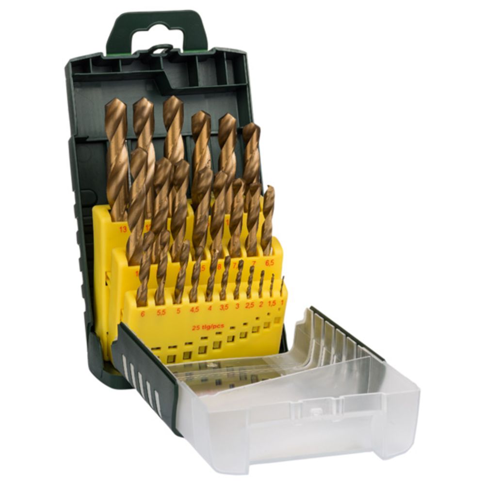 Bosch metallborrsats HSS-TiN 1–13 mm 25 delar