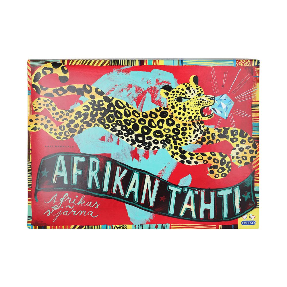 Afrikan Tähti lautapeli juhlapainos