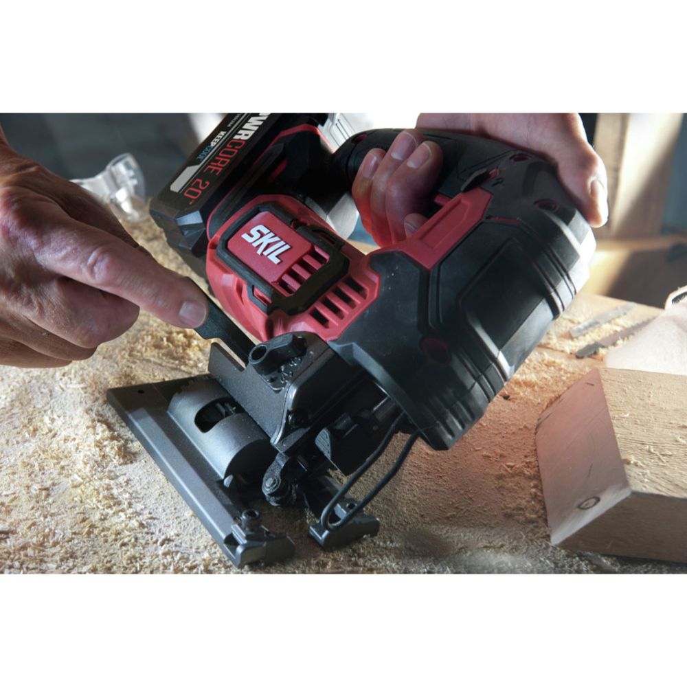 Skil 3430 FA XP kolborstfri batteridriven sticksåg med pendel 20 V