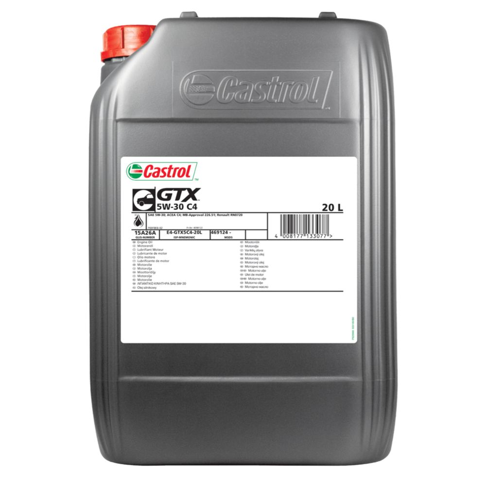 Castrol GTX 5W-30 C4 20 l moottoriöljy