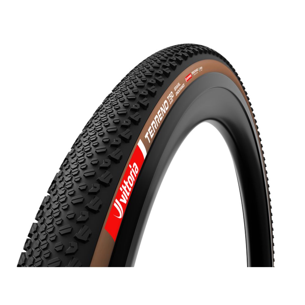 Vittoria Terreno Gravel T50 cykeldäck brun 40-622/700x40c
