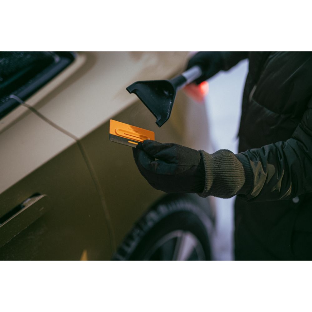 Fiskars Plus Lumiharja ja jääraappa lyhyt