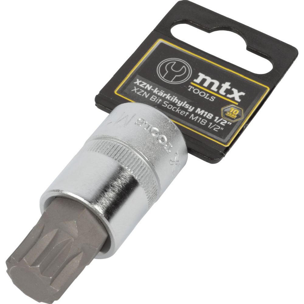 MTX Tools XZN-bitshylsa M18 1/2"