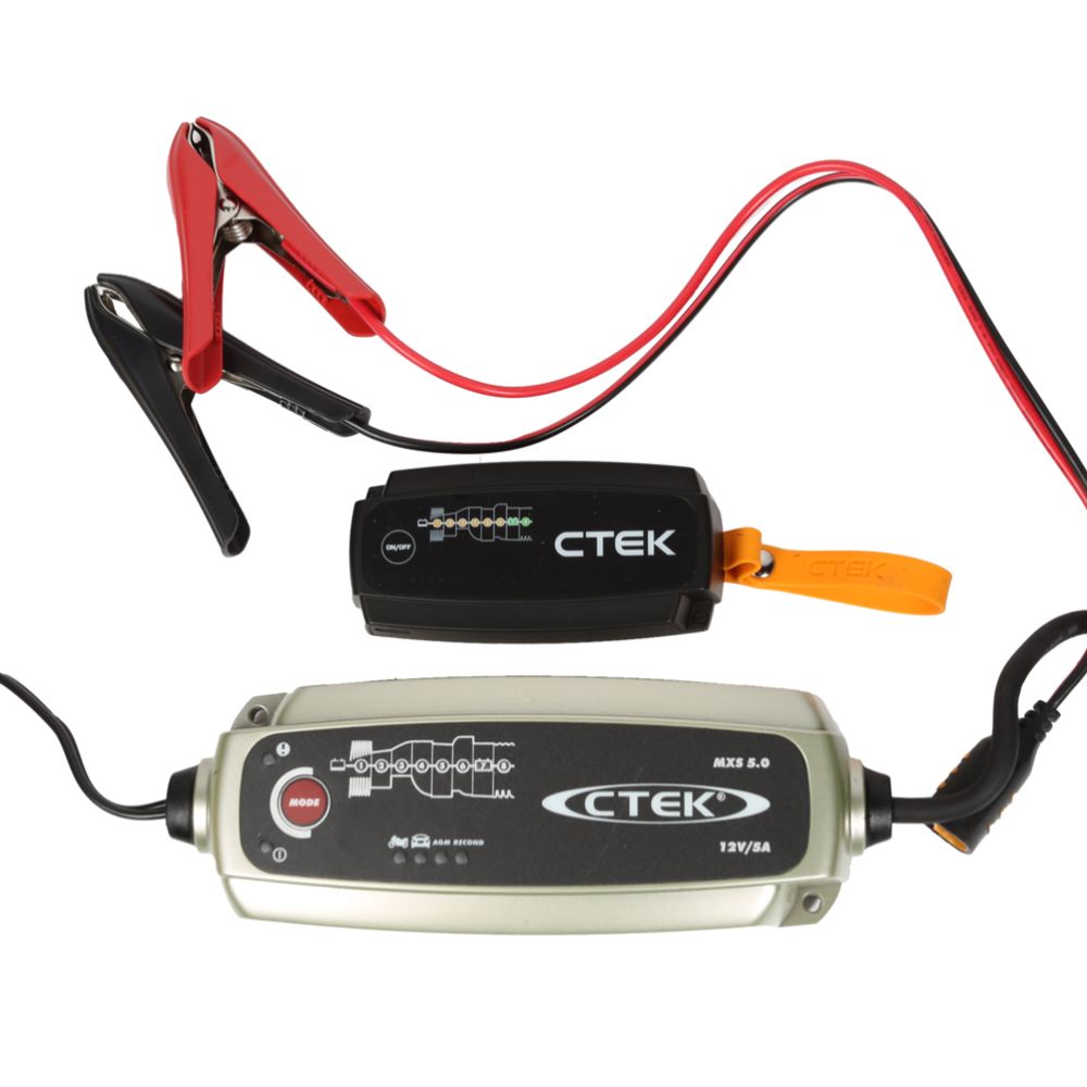 CTEK MXS 5.0 akkulaturipaketti