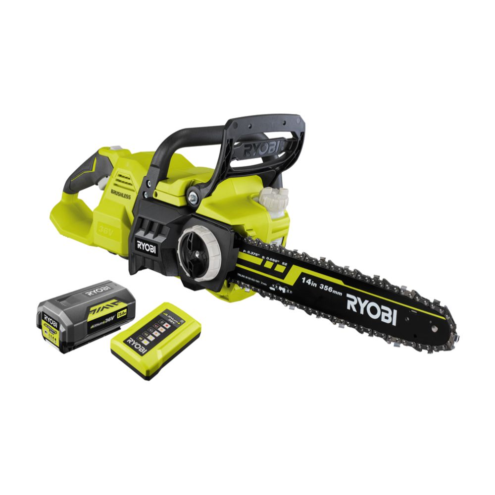 Ryobi MAX POWER akkuketjusaha RY36CSX35A-150 (5,0 Ah)