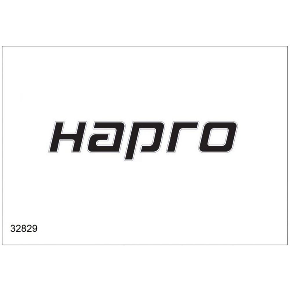 Hapro 32829 tagaosa kleebis, must (Silver Grey/Titanium/Pure White)