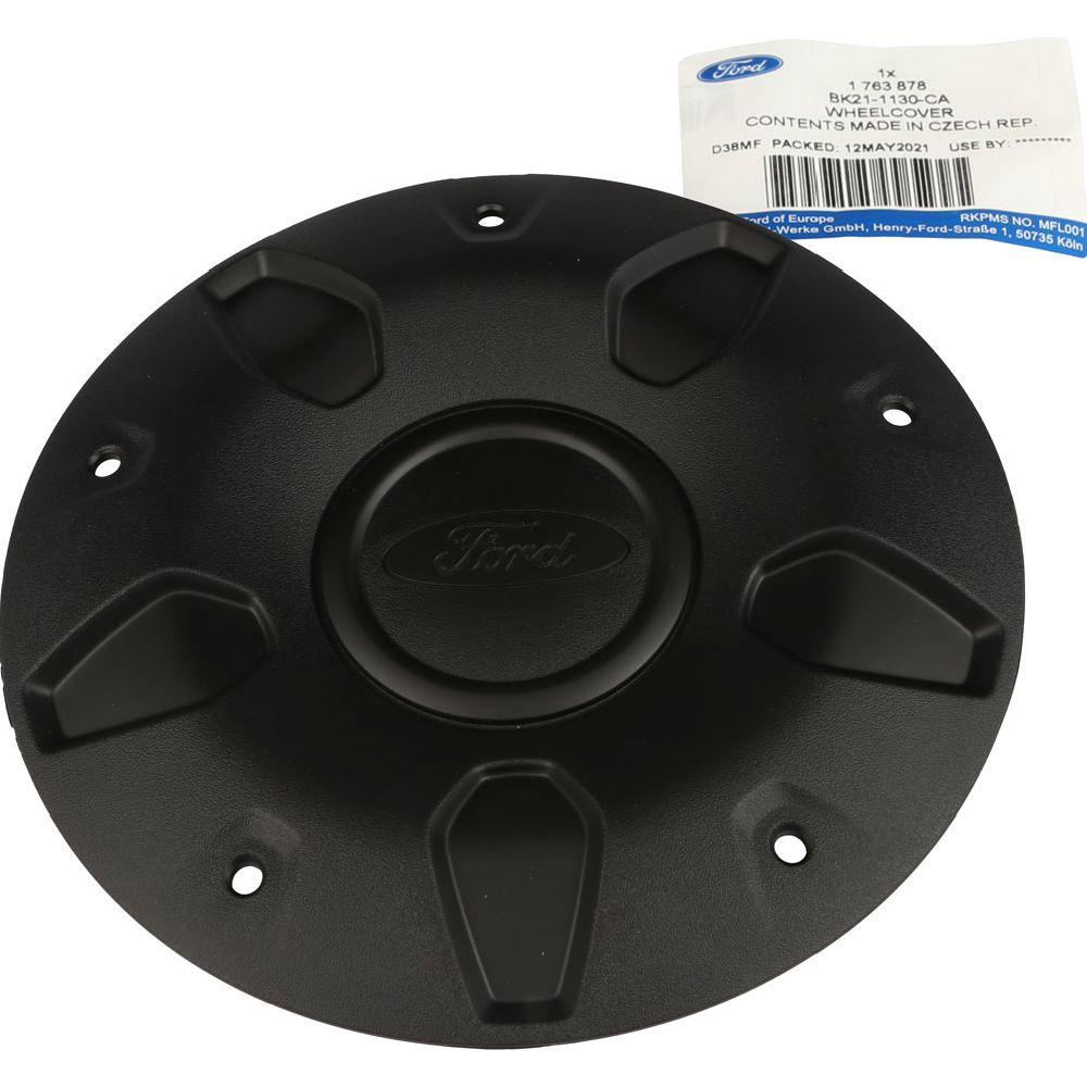 Ford Transit centrumkåpa svart 16" OE-kvalitet