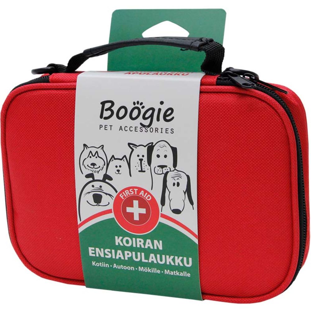 Boogie Koiran ensiapulaukku