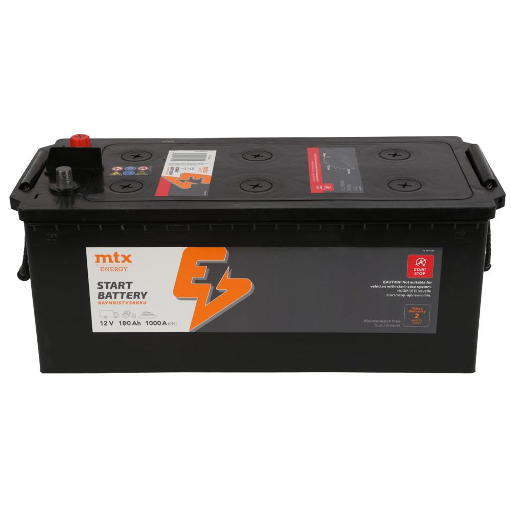 MTX Energy Käynnistysakku 180Ah/1000A P513xL223xK223