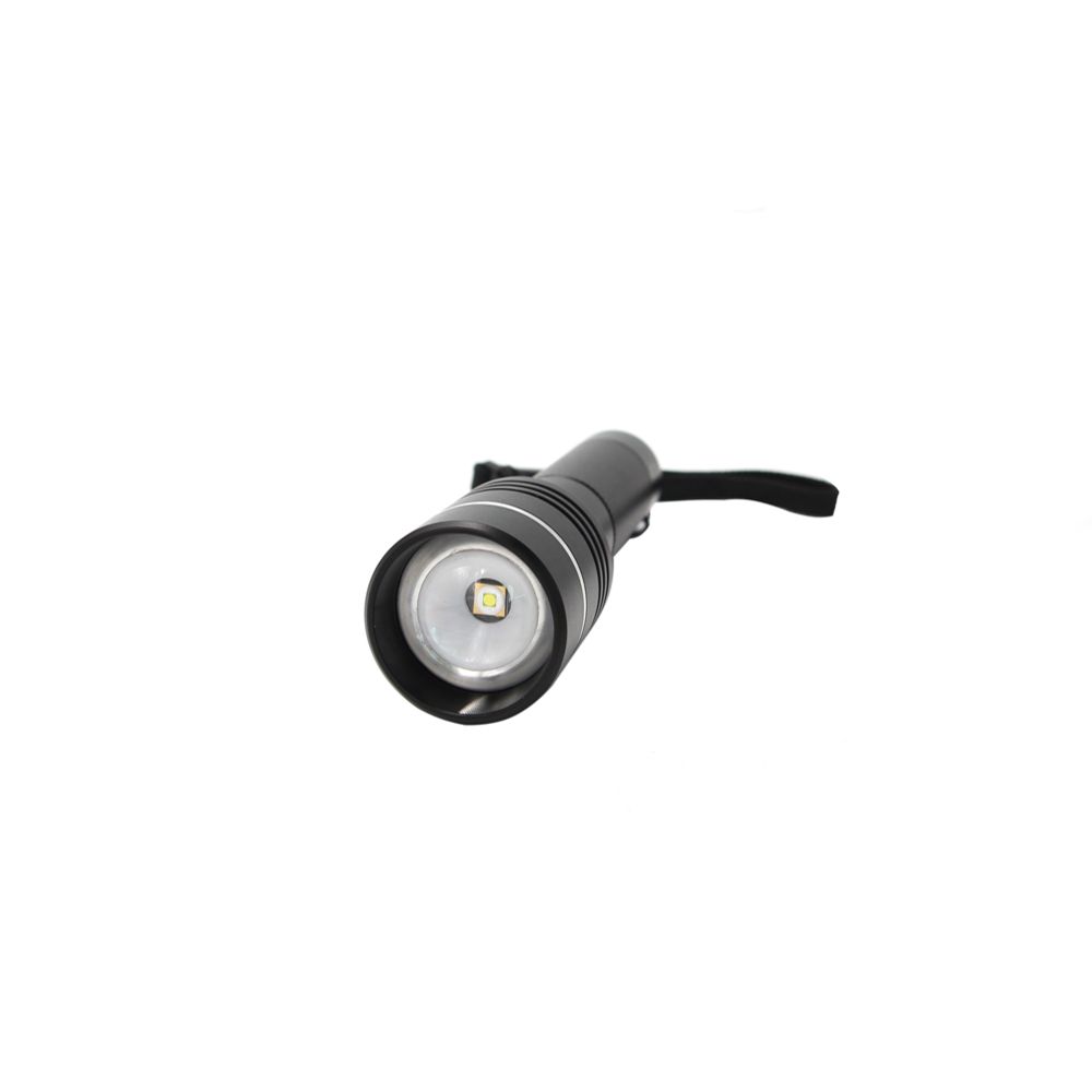 Berg White Laser ficklampa laddningsbar 750 m 30 W 1300 lm aluminium