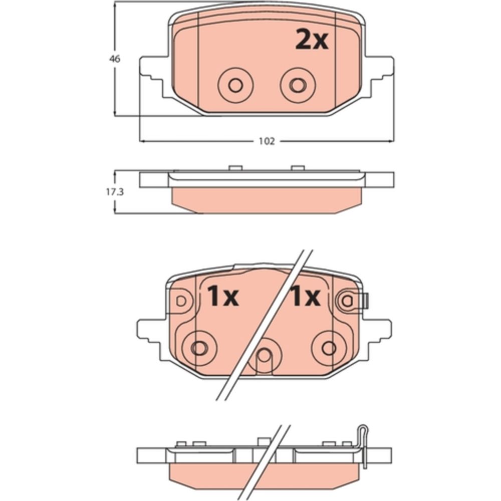 Piduriklotside komplekt 22-00944