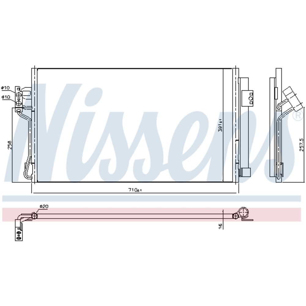 Kliimaseadme kondensaator 30-00526