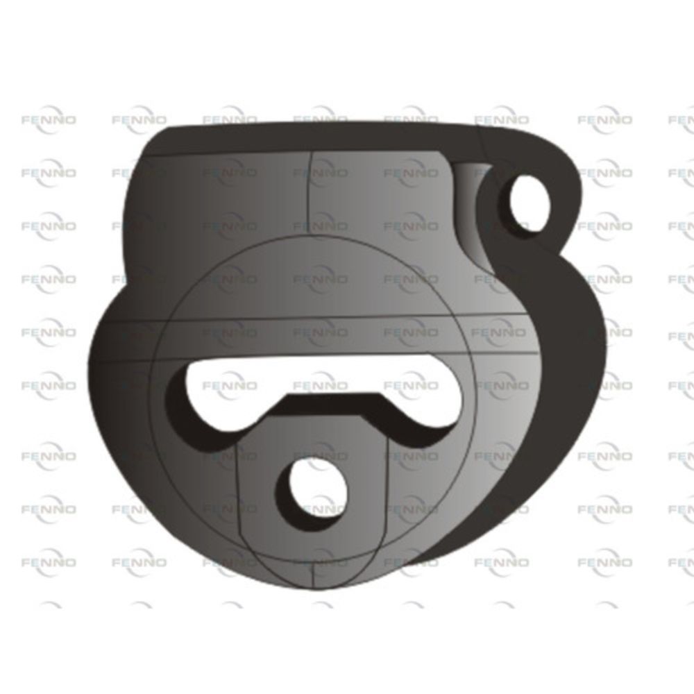 Pakoputkiston kumipalkki 14-30346