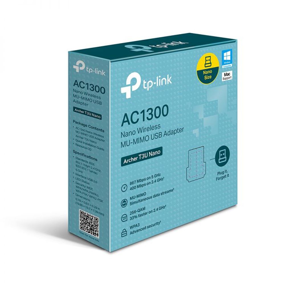 TP-LINK Archer T3U Nano WLAN-adapteri