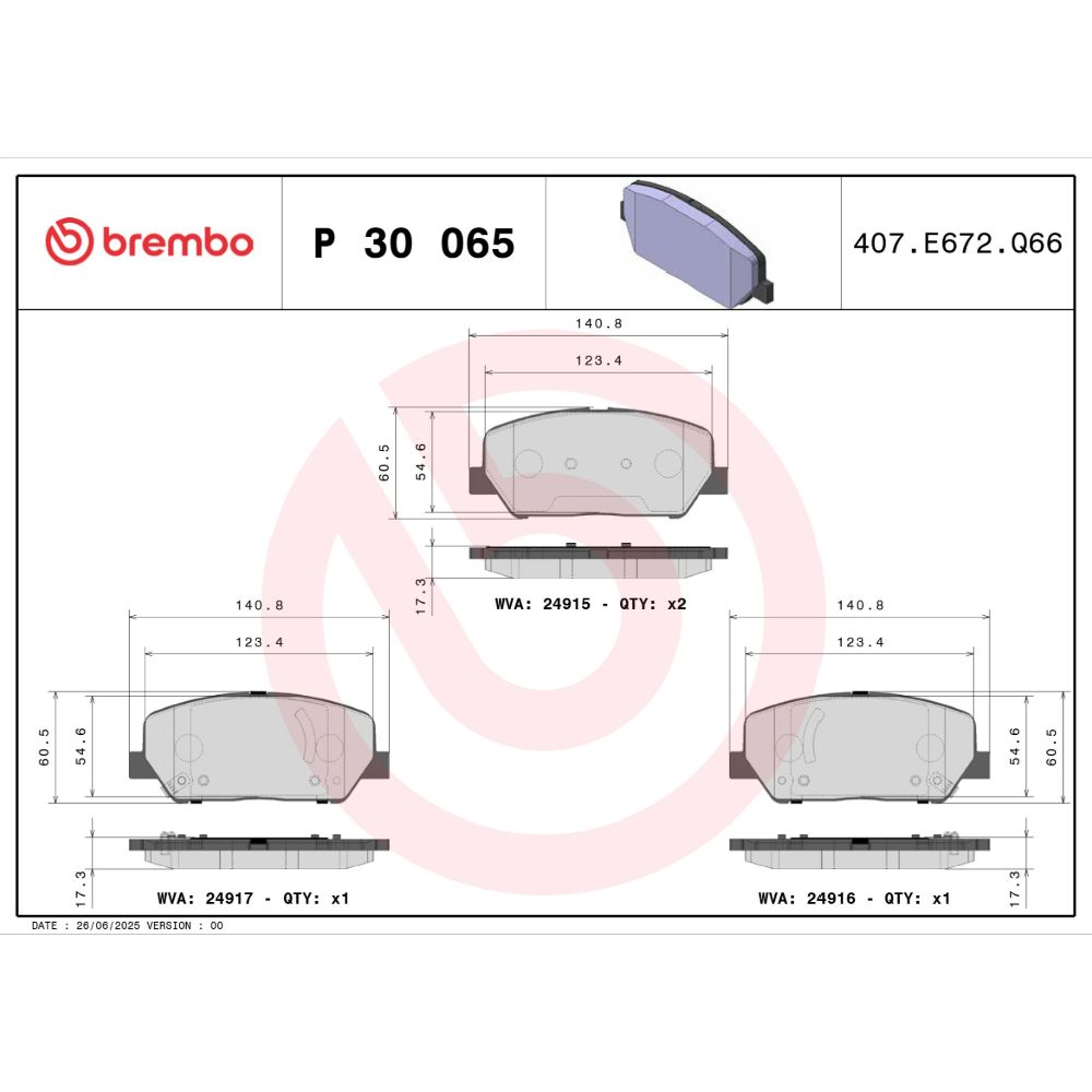 Piduriklotside komplekt 22-0654