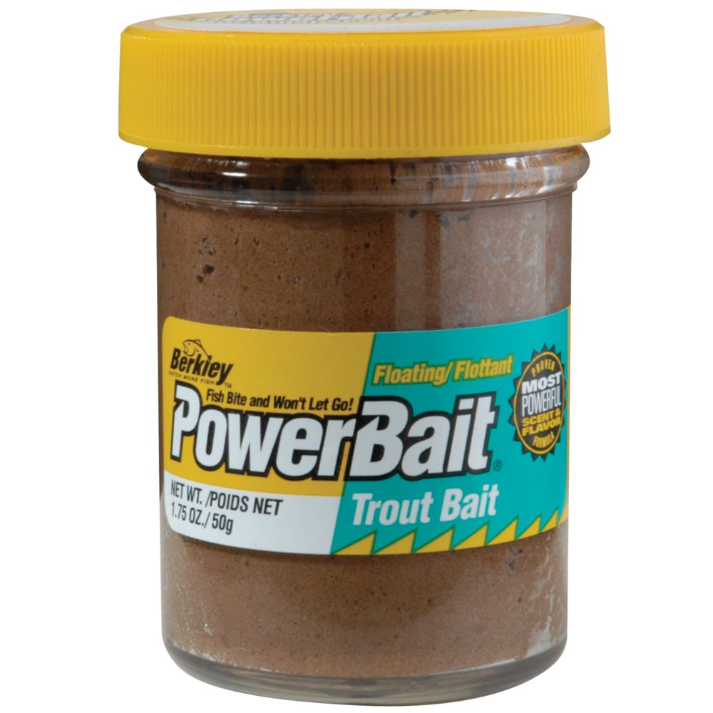 Berkley Power Bait Glitter Trout syöttitahna pellet 50 g