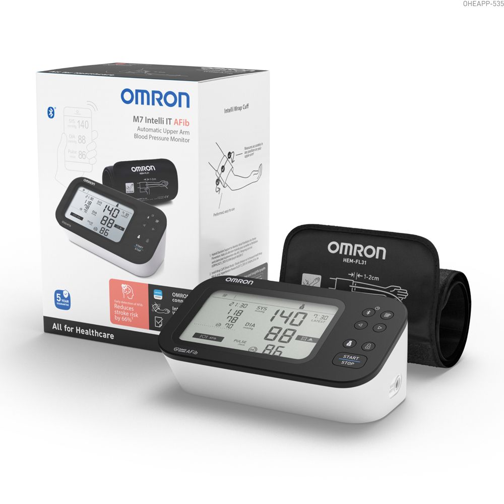 Omron M7 Intelli IT AFib verenpainemittari