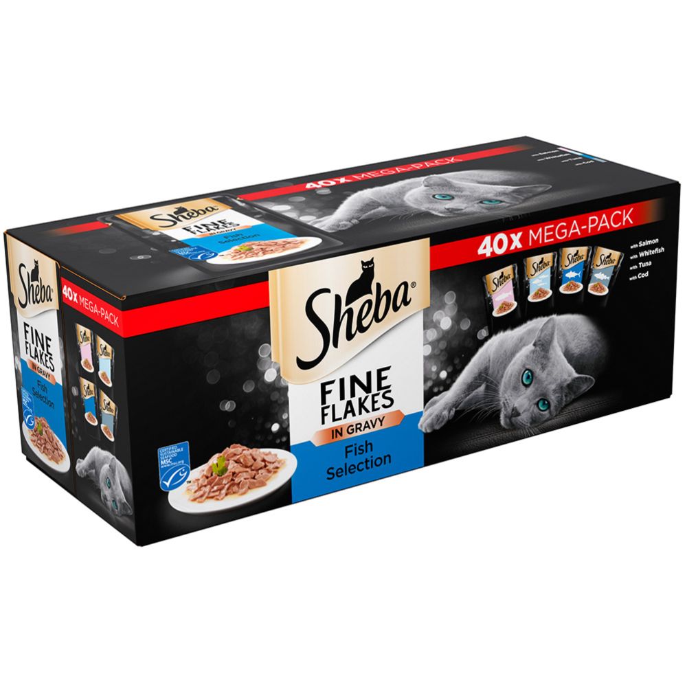 Sheba Fine Flakes 40 x 85 g