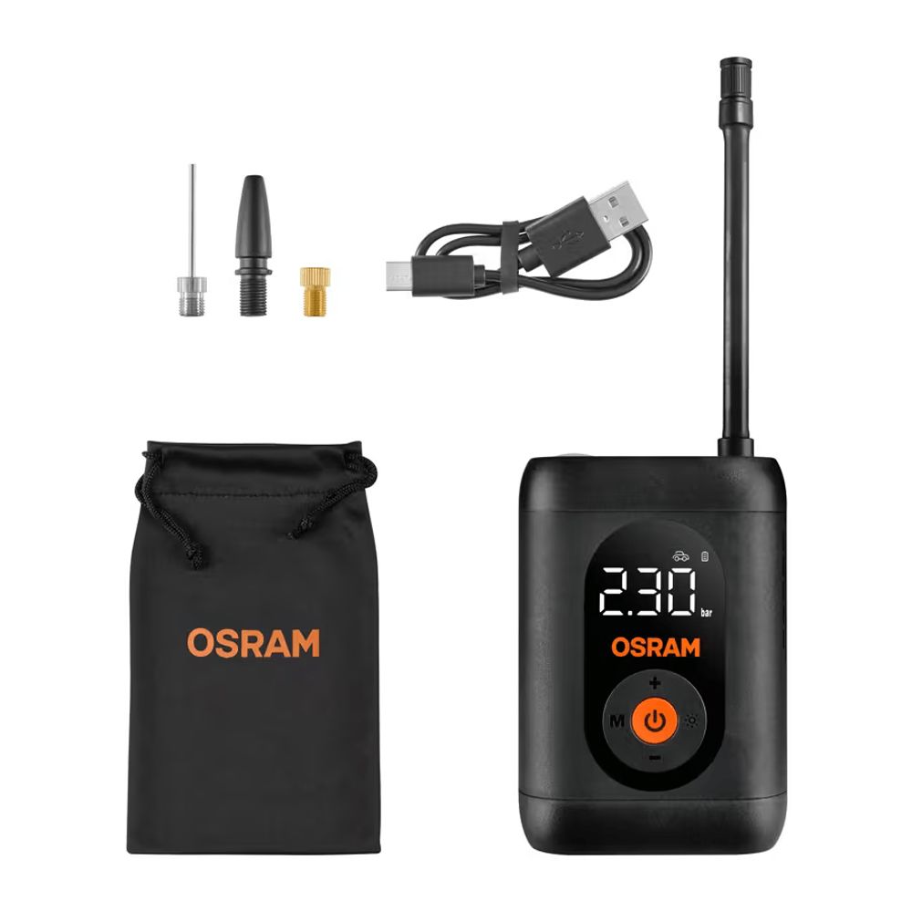 OSRAM TYREinflate 1600 ESSENTIAL batteridriven däckpump