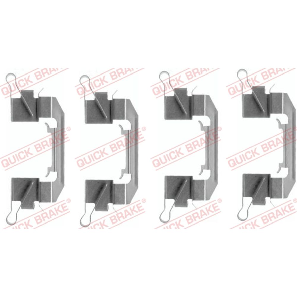 Piduriklotside paigalduskomplekt 23-20150