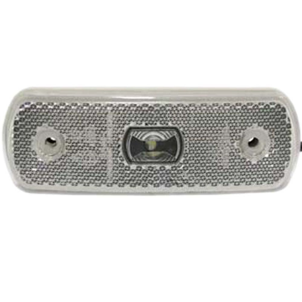 Ääretuli läbipaistev 12 V-24 V LED 11 cm