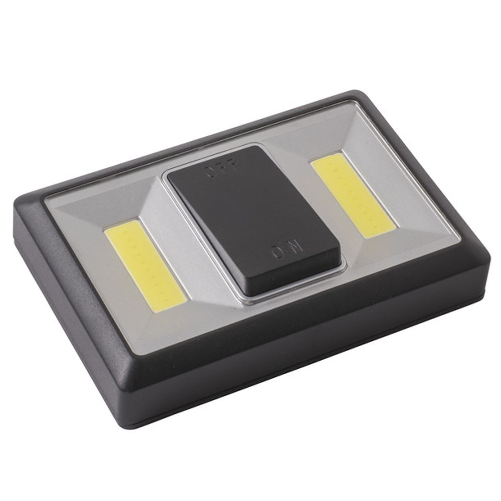 Airam Wally LED-seinavalgusti 2 x 3 W 250 lm 4 x AAA must/valge