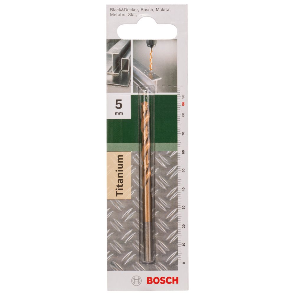 Bosch metallipuur HSS-TiN DIN 338