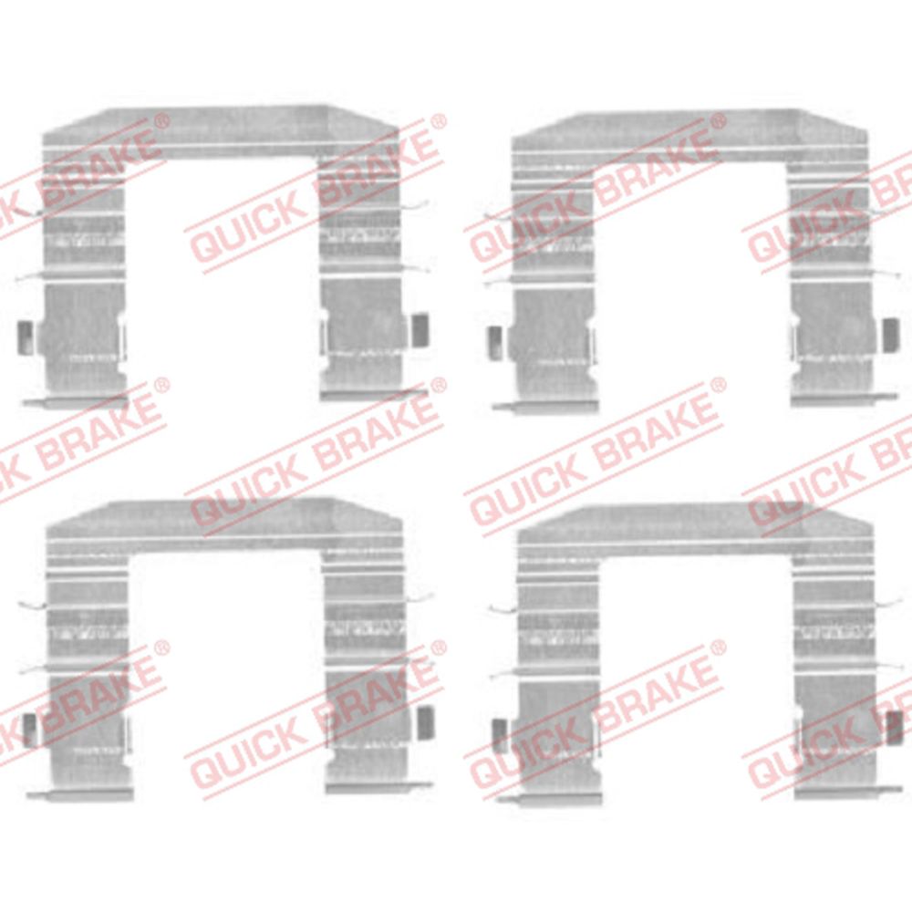 Piduriklotside paigalduskomplekt 23-1460