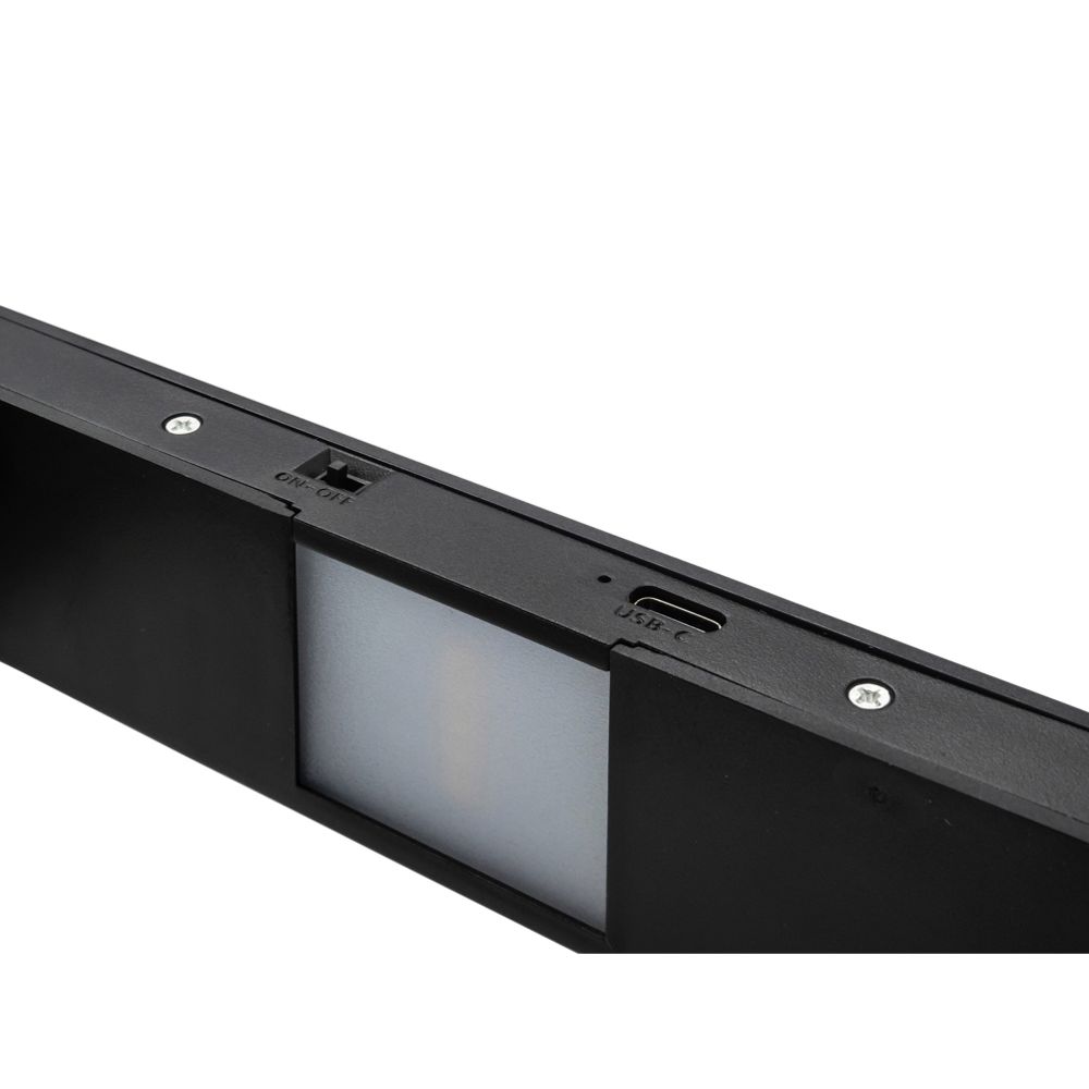 Airam Oree seinavalgusti 3CCT USB-C must
