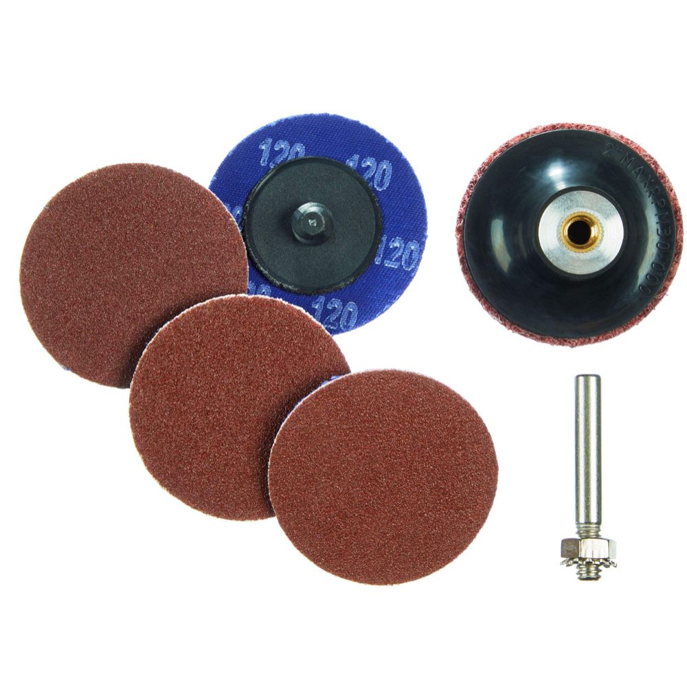 Mastercraft Twist Lock slipskiveset, 6 delar