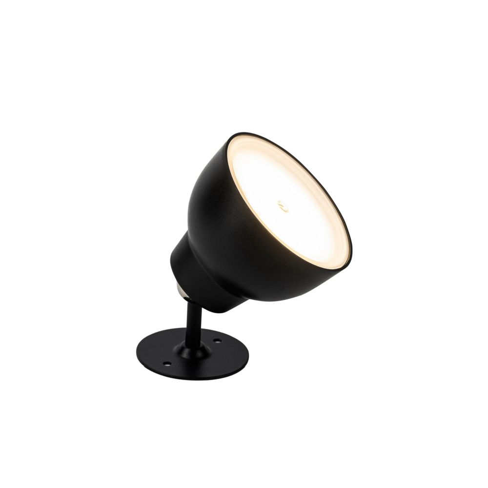 Airam Asle LED-bordslampa Ø 9 cm USB-C 2,5 W 150 lm 3000 K